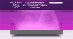 Desktop Screenshot of cindysinstitches.com